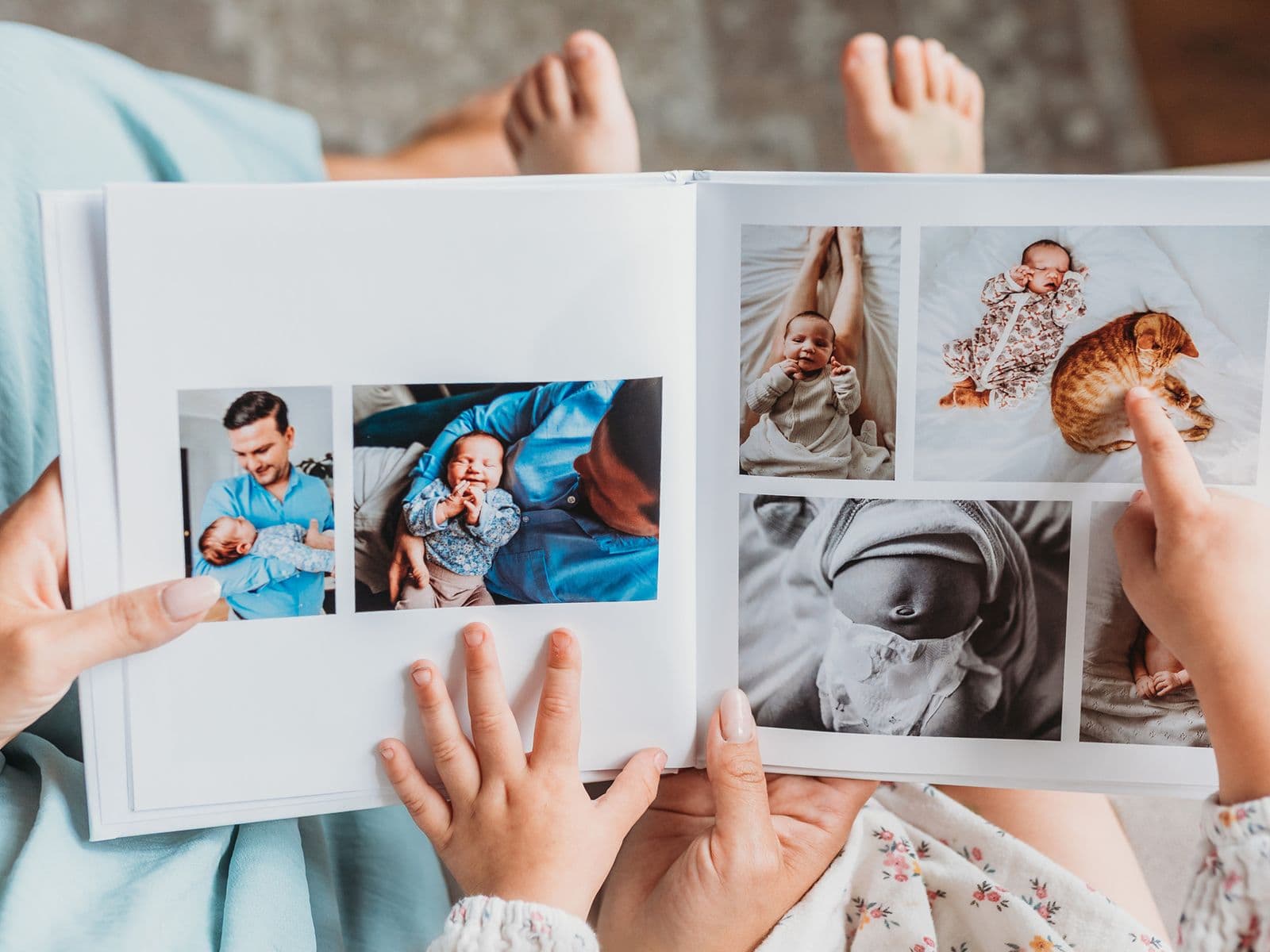 How to choose the best photos for your baby book