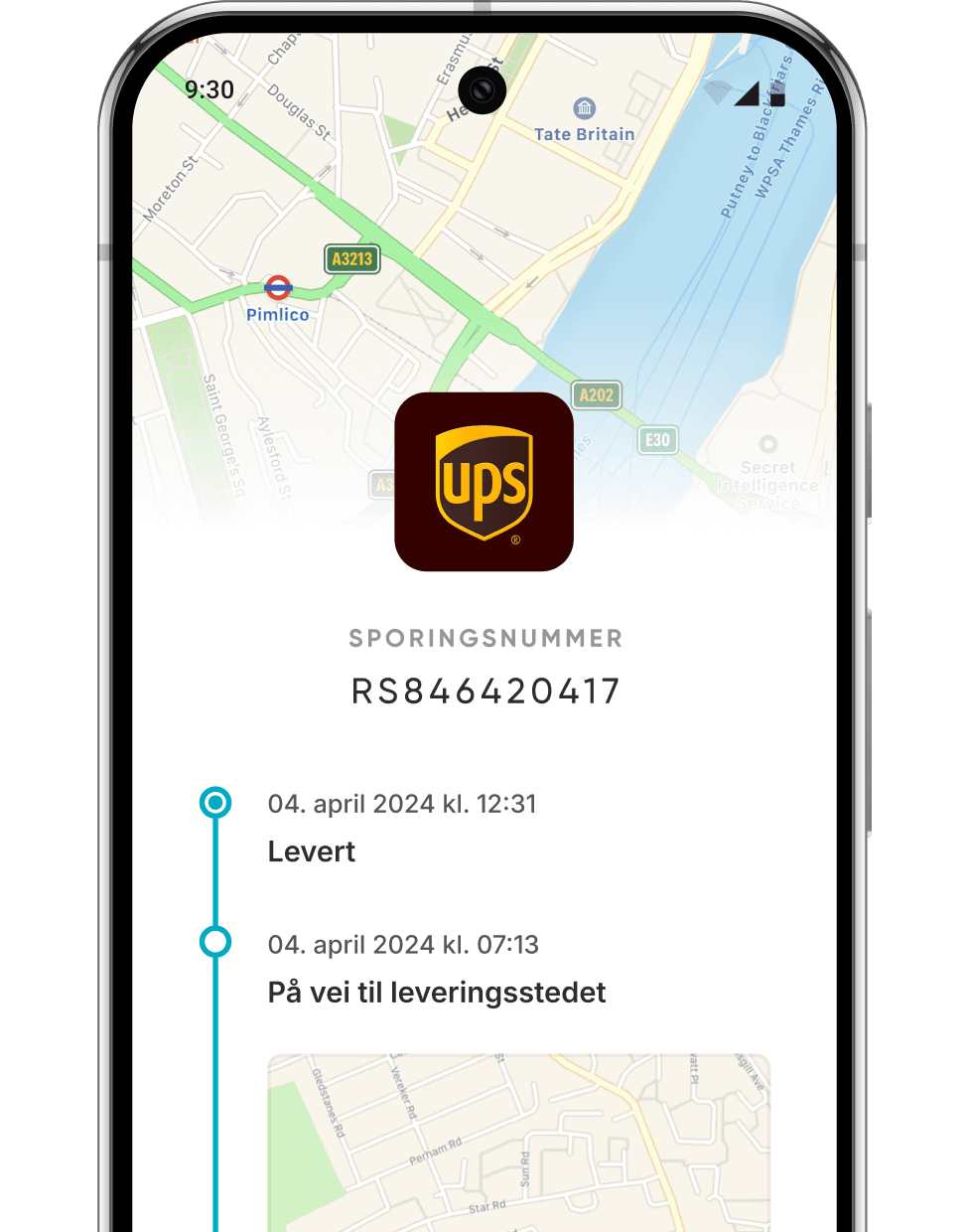 Sporing av bestilling