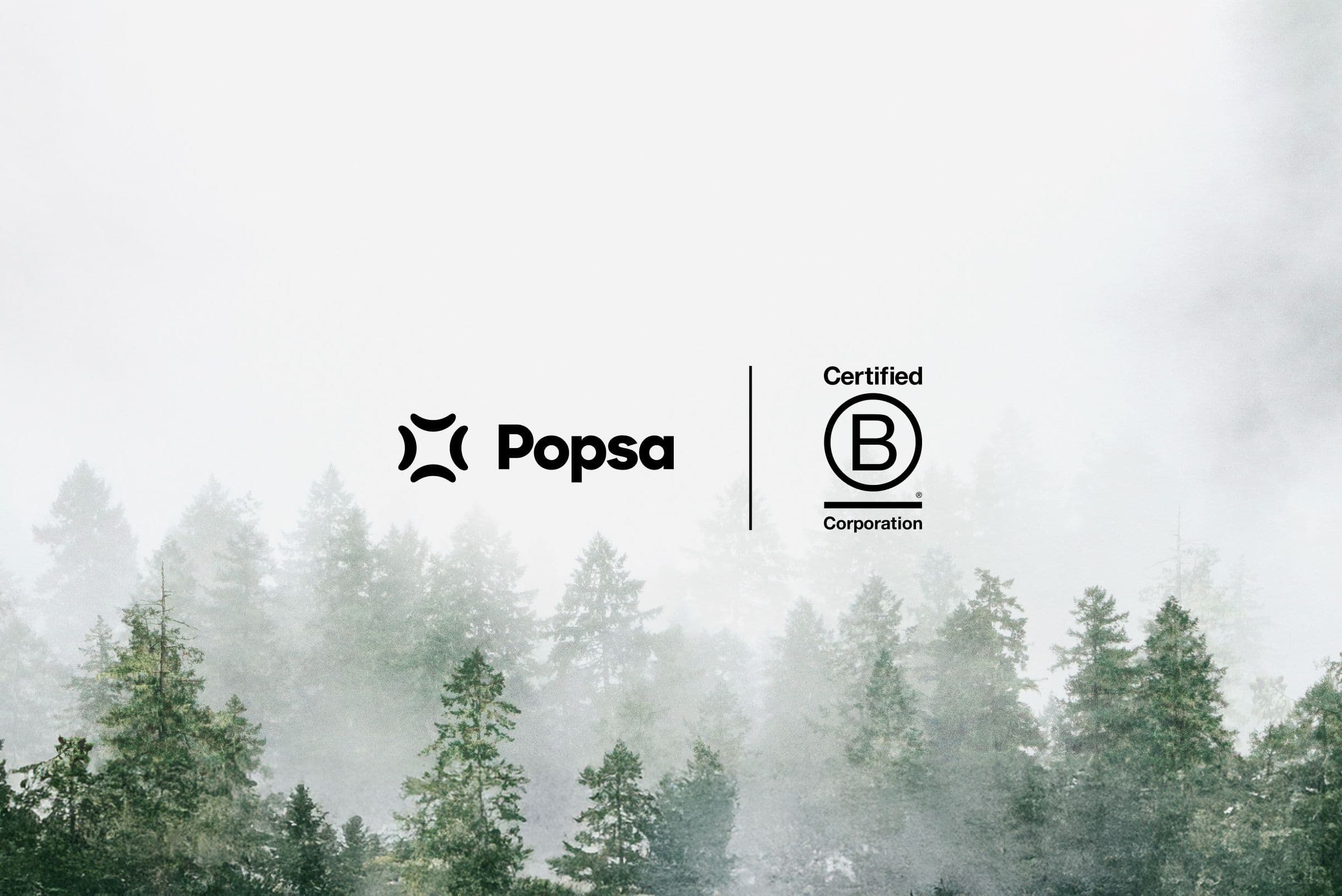 Popsa is a certified B Corp™️