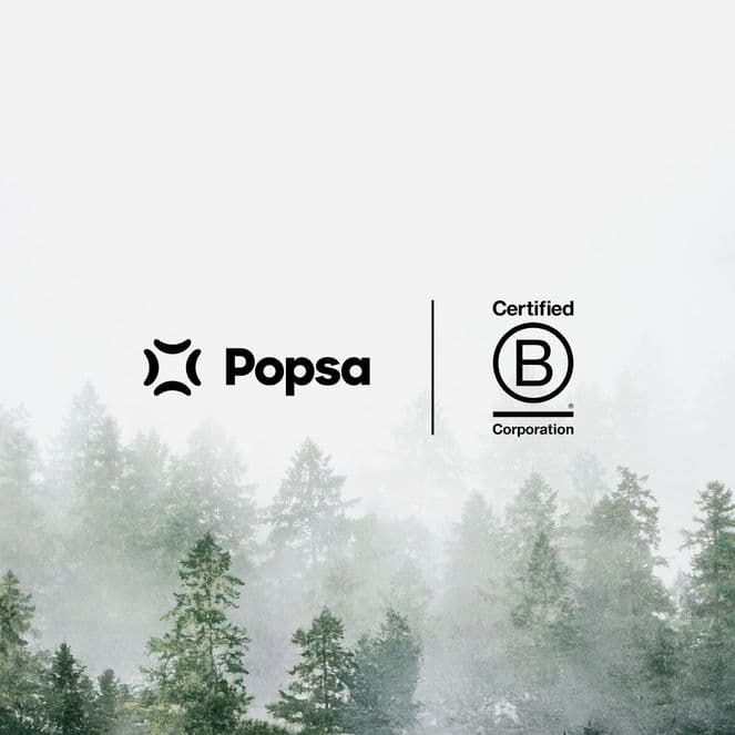 Popsa is a certified B Corp™️