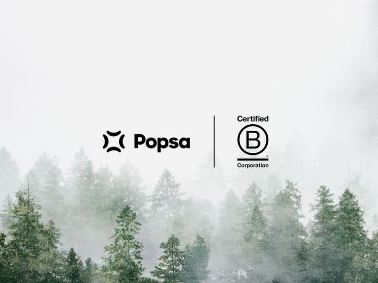 Popsa is a certified B Corp™️