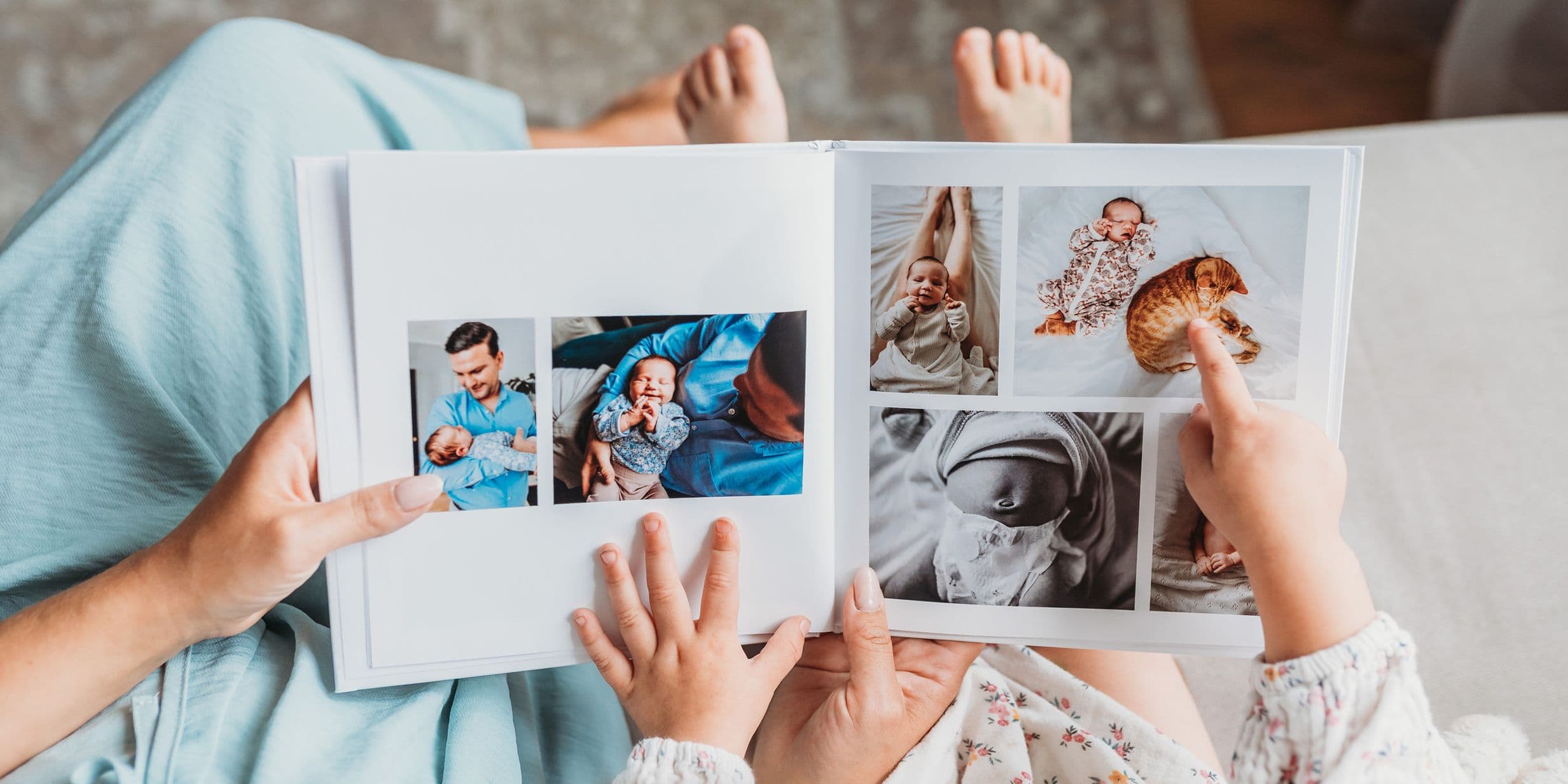 How to choose the best photos for your baby book
