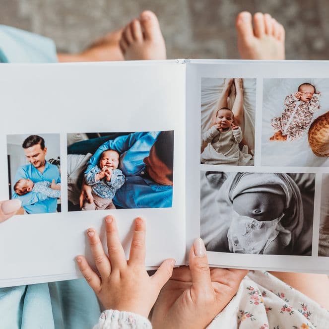 How to choose the best photos for your baby book