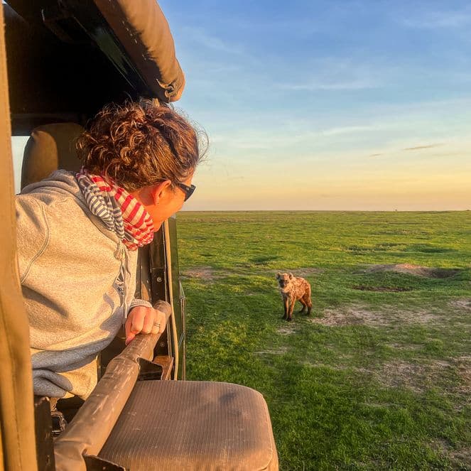 Travel photographer Bella Falk on safari in Laikipia, Kenya