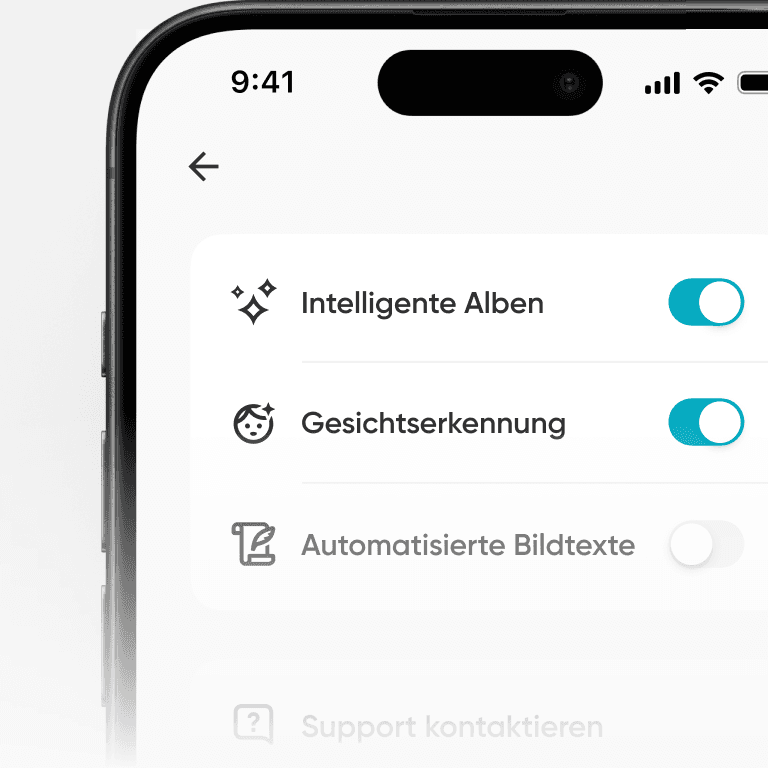 Einfache Einstellungen