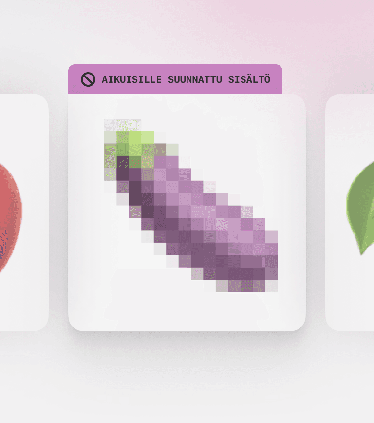 Sopimattomien valokuvien suodattimet