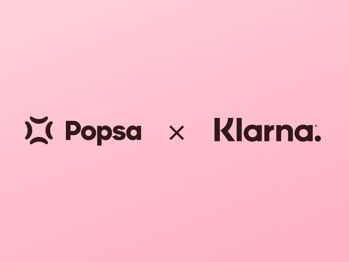 Buy now, pay after delivery with Klarna and Popsa