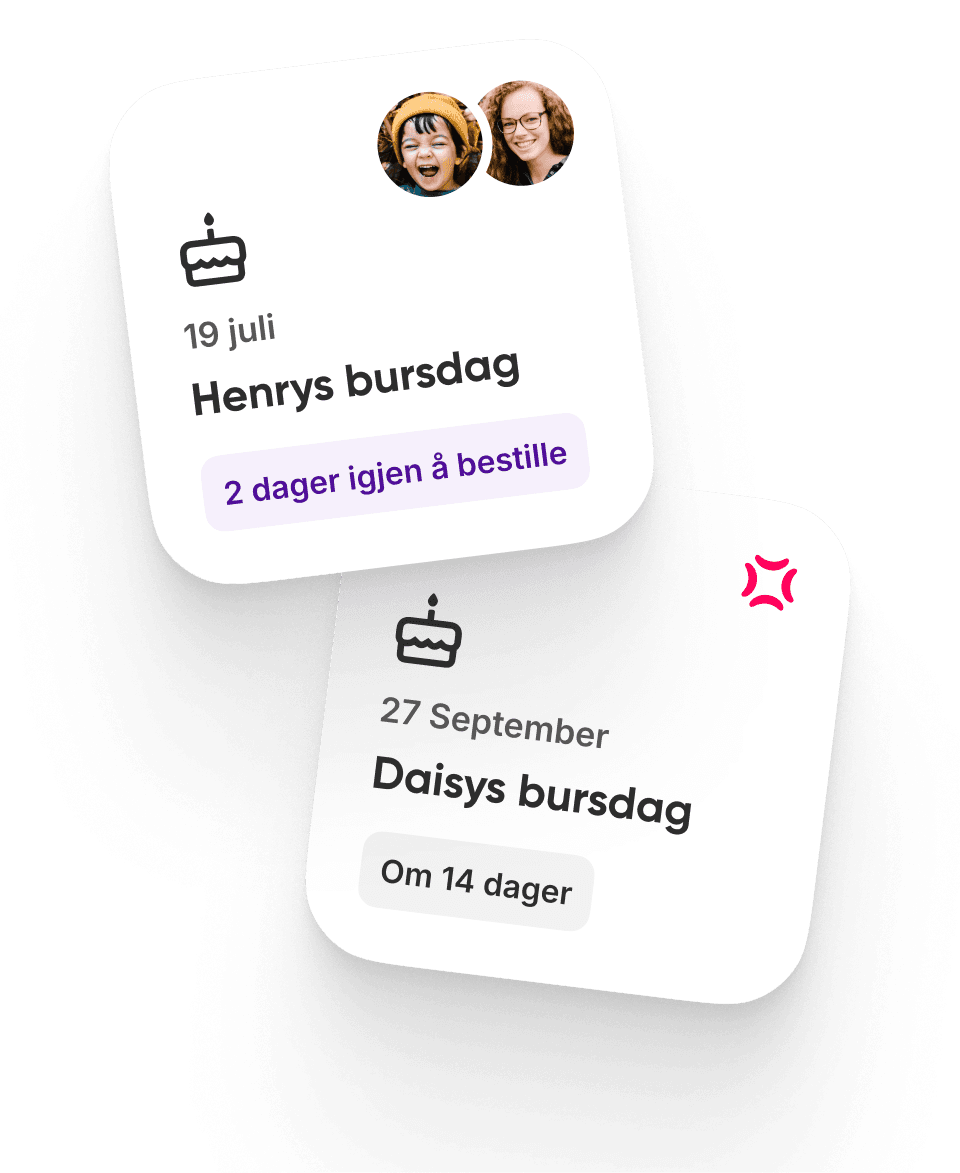 Ingen flere bursdager å gå glipp av