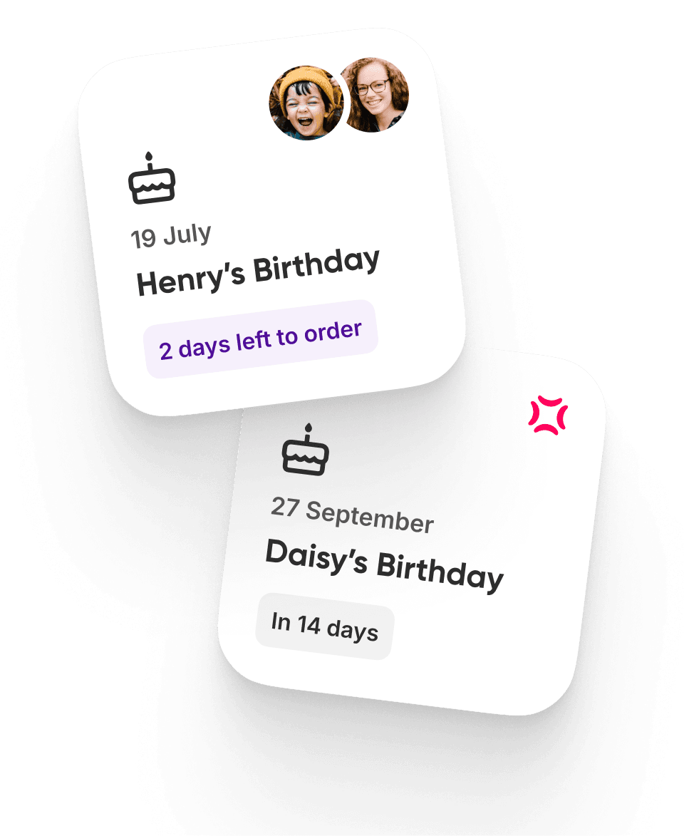 No more missed birthdays