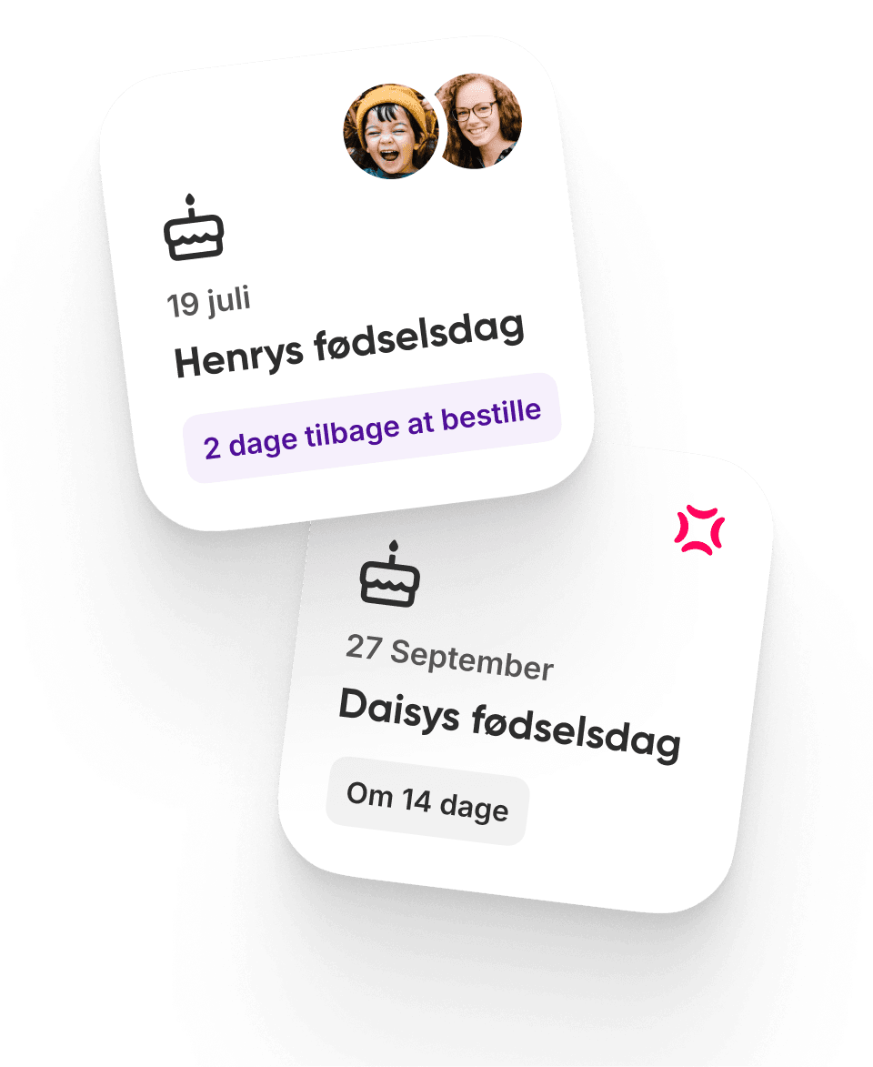 Ikke flere glemte fødselsdage