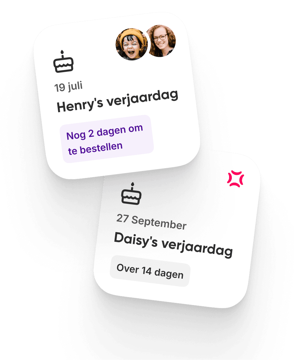 Geen gemiste verjaardagen meer
