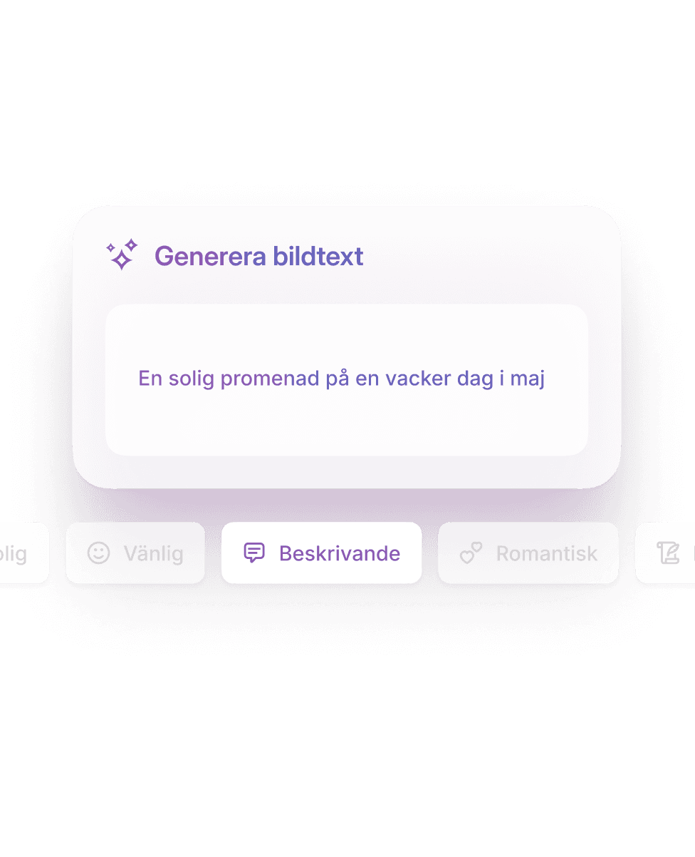 Skriv den perfekta bildtexten