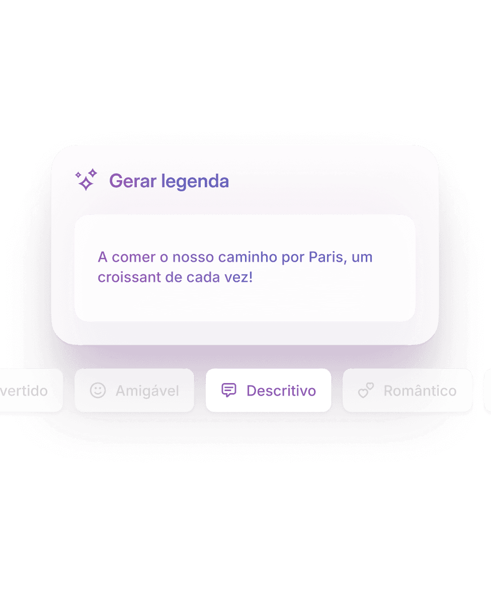 Legendas com um toque