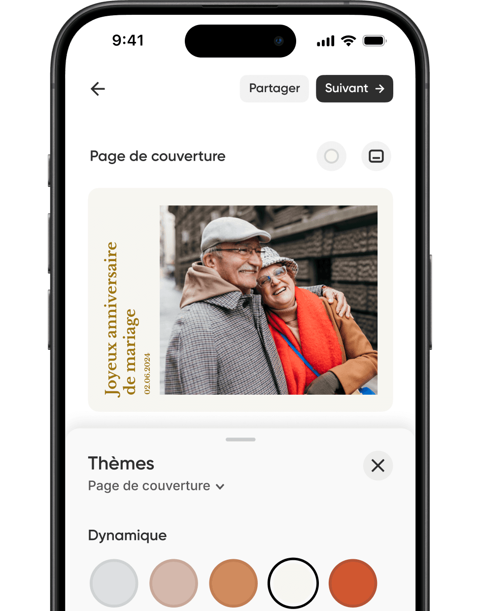 Le ton idéal pour chaque souvenir