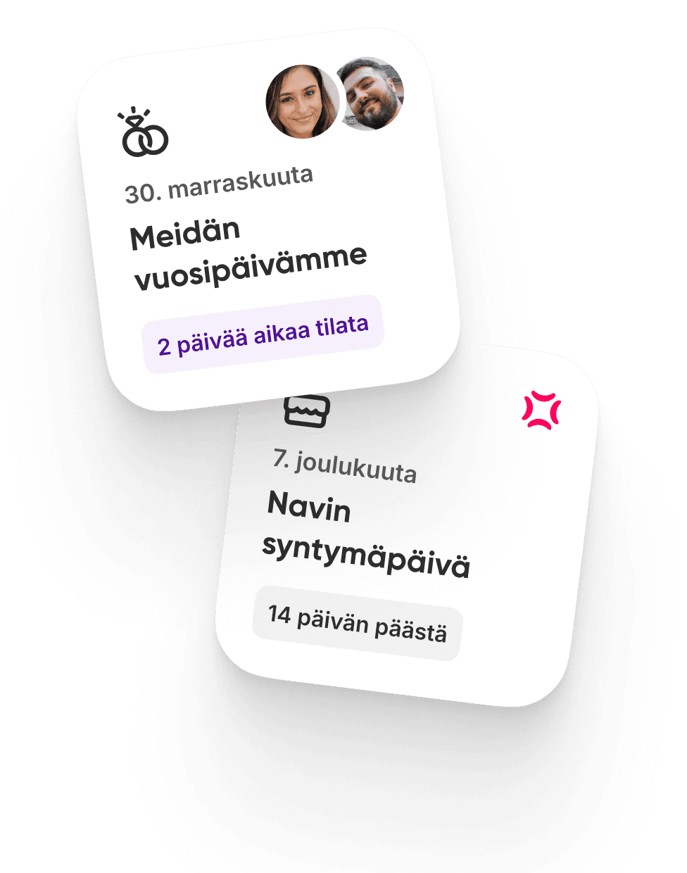 Älä koskaan unohda vuosipäivää