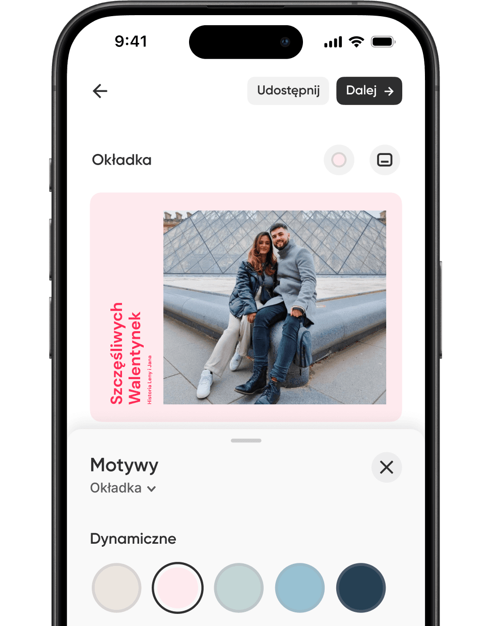 Nadaj ton każdej stronie