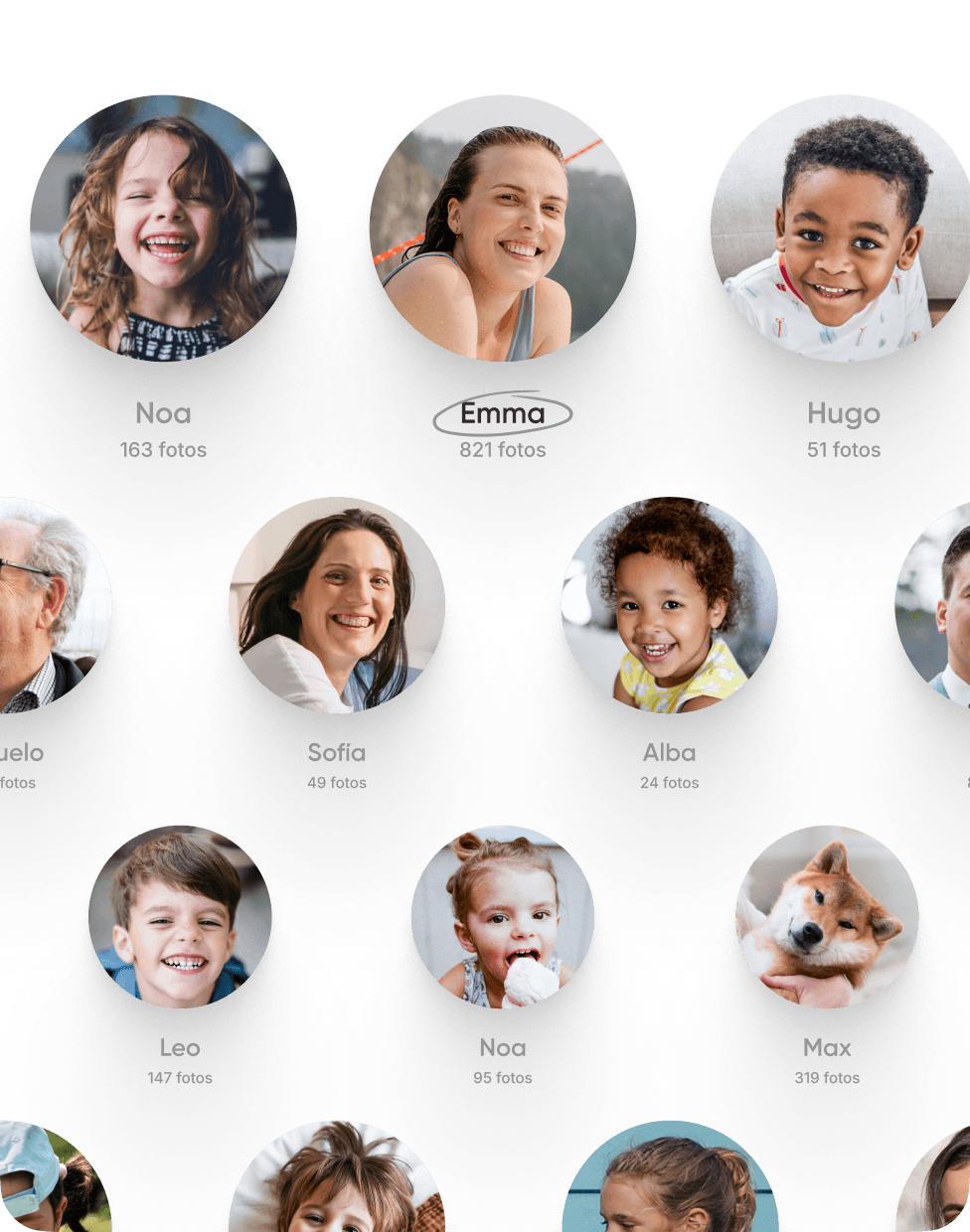 Encuentra las fotos que importan