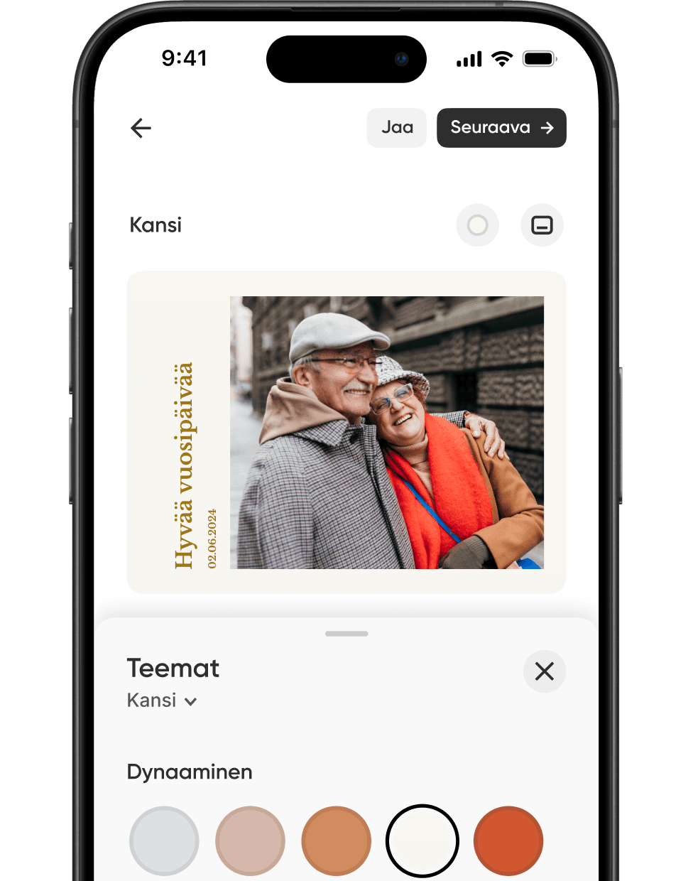 Täydellinen sävy jokaiselle muistolle
