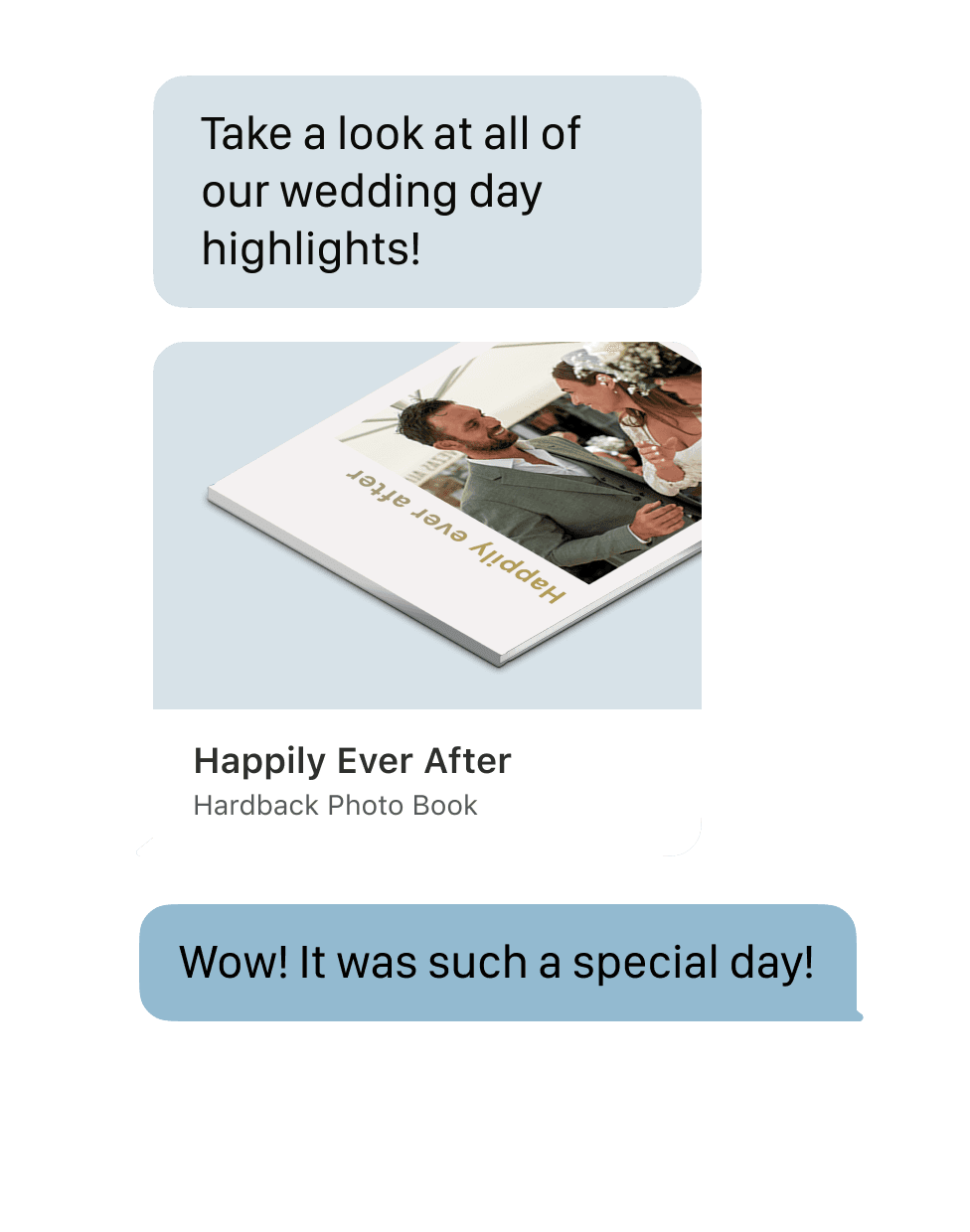 Your wedding, effortlessly shared