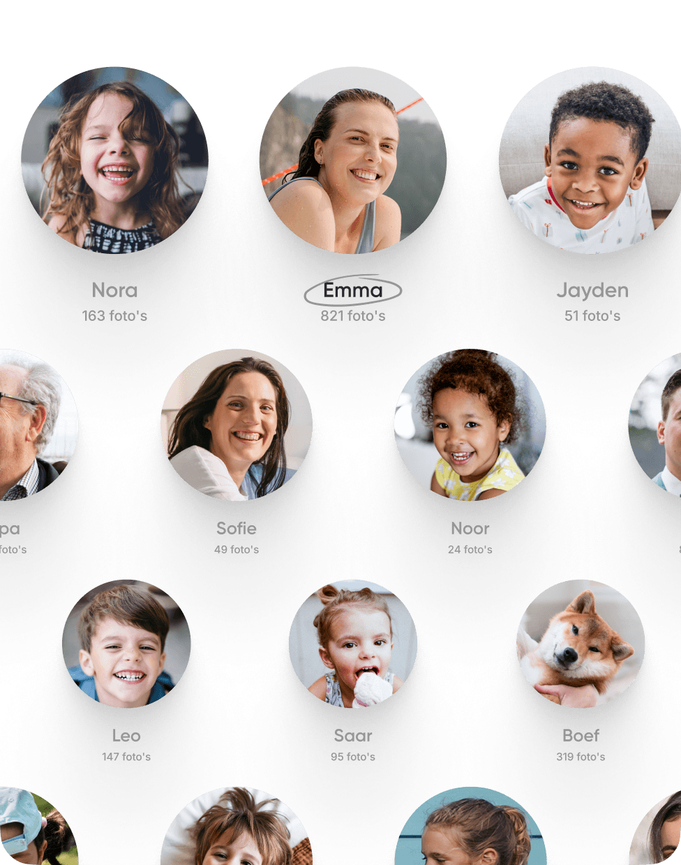 Vind de foto's die ertoe doen