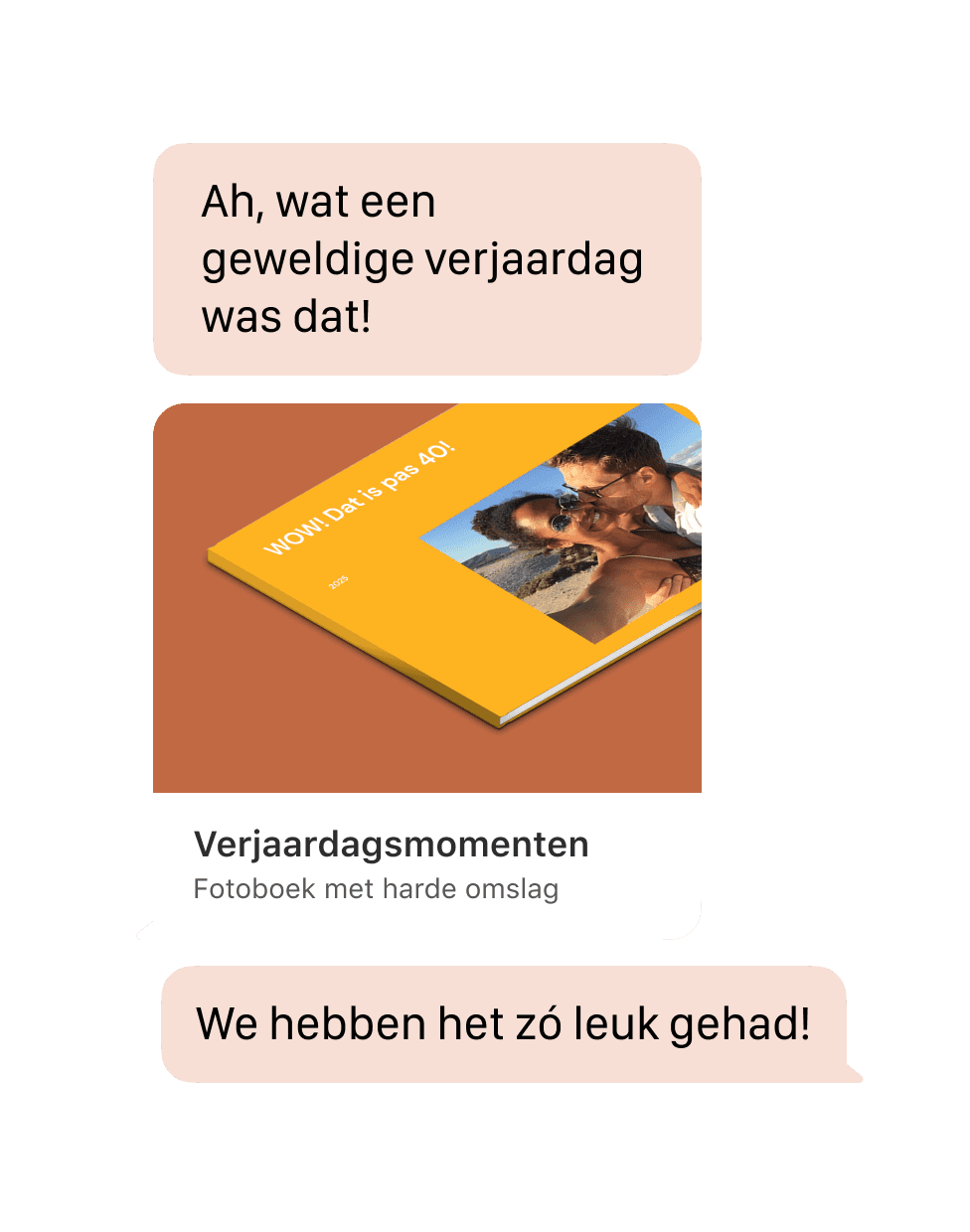 Herinneringen om te delen