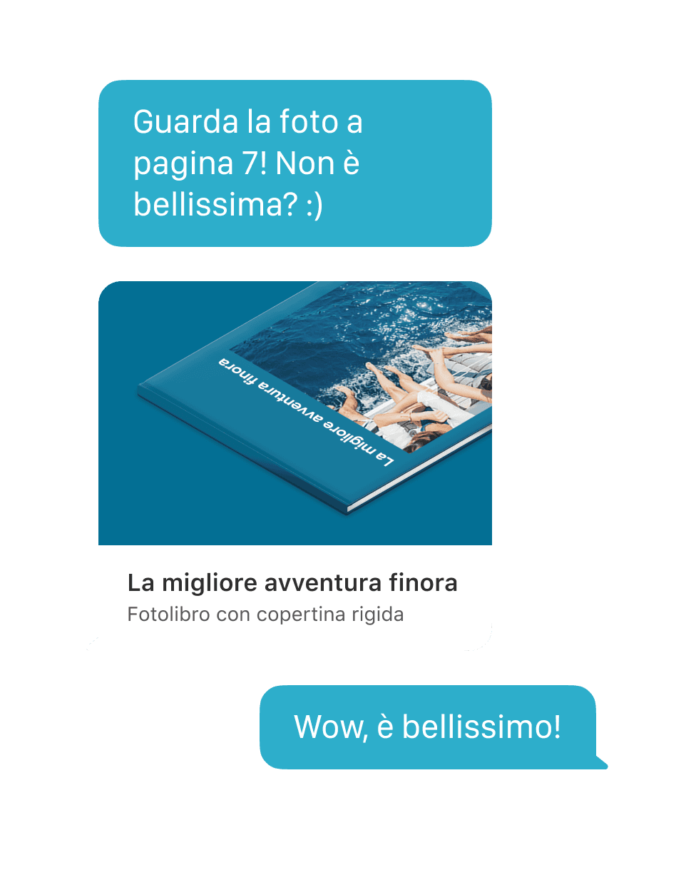 Condividi la tua creazione