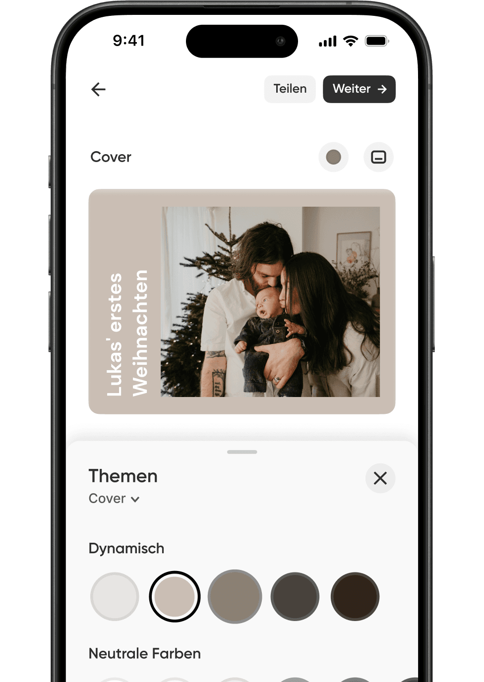 Layouts, die zu deinen Fotos passen