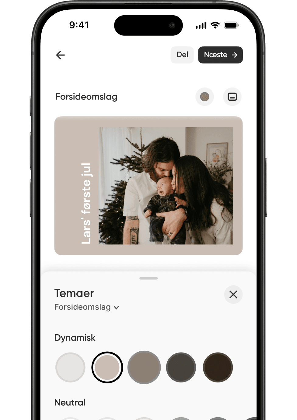 Temaer, der følger dine fotos